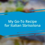 My Go-To Recipe for Italian Sbrisolona