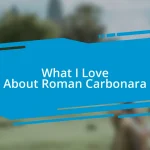 What I Love About Roman Carbonara